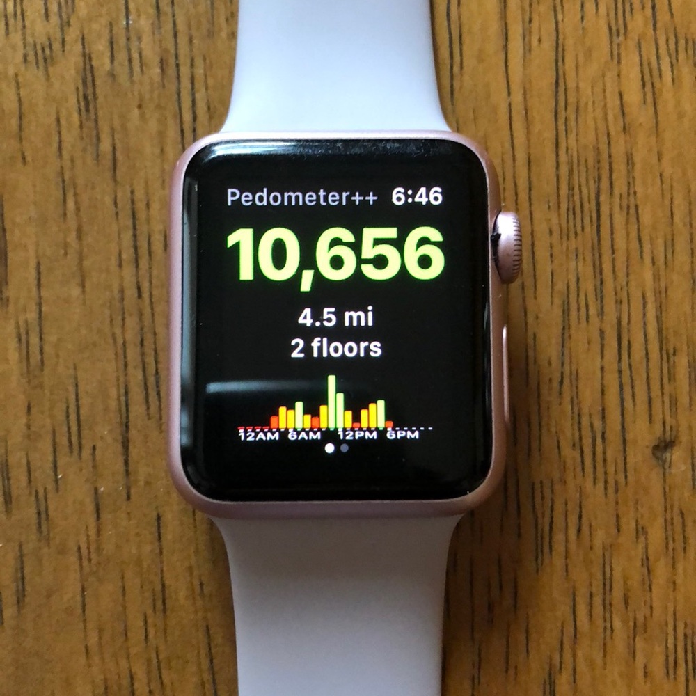 Rose Gold Apple Watch Series 1 - 38 mm